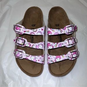 Kids Birkenstock Unicorn Florida Sandals